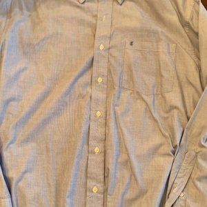 Blue oxford LS dress shirt